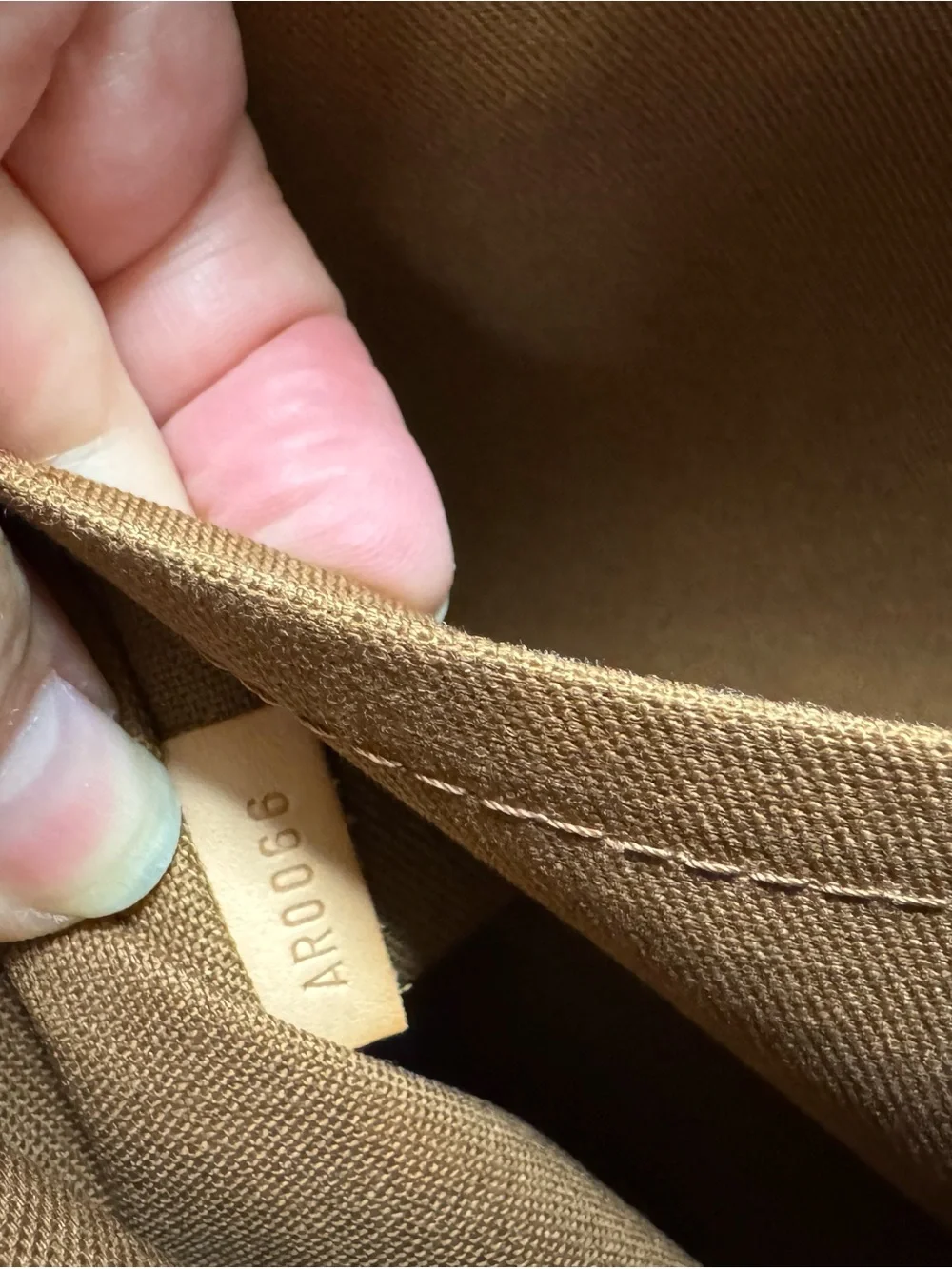 Louis Vuitton Monogram Lockit Canvas Handbag with COA
